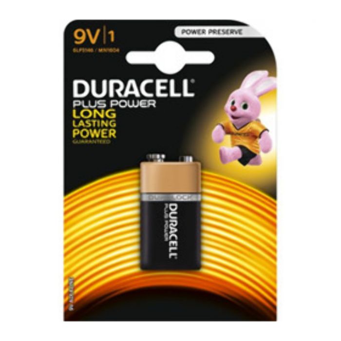 Duracell - Pil plus power 6LR61 9V - 6LR61.MN1604.1