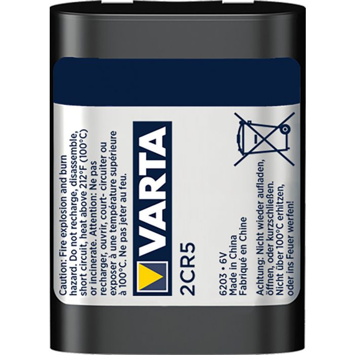 Varta '2CR5' 6V lithium 6203.301.401 Solyd