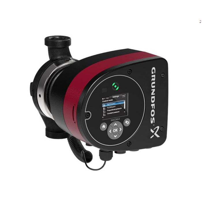 Grundfos MAGNA3 25-60 180 - Grundfos circulatiepomp | Solyd