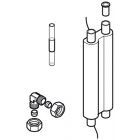 Vaillant - Duo geisoleerde koperen leiding 10 m. + koppelingen en bevestiging
