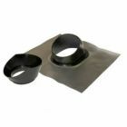 Vaillant - Tuile universelle noire avec bavette en plomb pour passage toiture