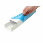 Linum - Optimal duct 90x65 mm wit - 2mtr/lng - ADP-2400-010
