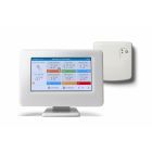 Honeywell - Le système Evohome Color avec wifi: le thermostat programm. à écran tactile couleur