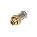 Henco Raccord 2 pièces à sertir laiton avec raccord à visser eurocone 16/2mm x 3/4" ff eau potable - 19P-1605