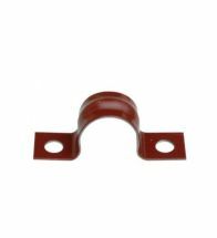 Ijzeren zadel rood gelakt 20MM - 9100002