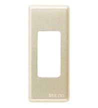 Bticino Magic - Afdekplaat 1 module deurpost alu - 5367/1X