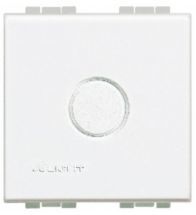 Bticino LivingLight - Blinde knop 2 modules voorgeperforeerd wit - N4951