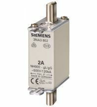 Siemens - Fusible Nh Gr00 500V 63A - 3Na3822