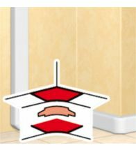 Legrand - Angle Inter 85-95 Pr La150Xh50 2 Kan Special Mos - 010606