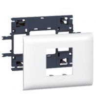Legrand - Mosaic support dlp 2 modules couvercle 85MM - 010992