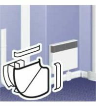 Legrand - Angle Plat Pour Plint 80X80 - 033747