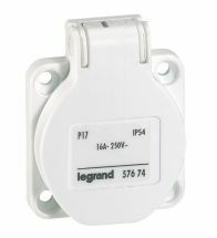 Legrand - Stopcontact Wit 2P+A 16A 250V - 057674