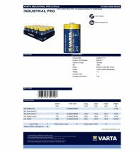 Varta - Alkaline industry LR20 1,5V P/BL1 - 4020.211.111
