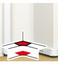 Legrand - Angle Interieur 50X80 Blanc Klik In - 075710