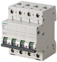Siemens Automaat 6Ka 4P C 63A 4M - 5Sl6463-7