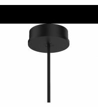 Wever & Ducré - Single ceiling base zwart - 90052021