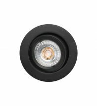 Sg Lighting - Spot Encastre Ric Led Gu10 6,2W 3000K Ip23 Noir Mat - 934931