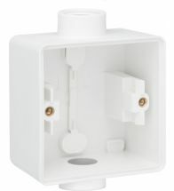 Niko Hydro - Opbouwdoos 1V 2ingangen M20 wit - 701-84111