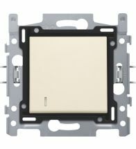 Niko - Bouton poussoir no + voyant bornes a connexion cream - 100-60008