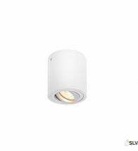 SLV Triledo cl, indoor plafondopbouwlamp, qpar51, wit, - 1002011