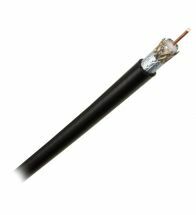 Coax kabel PE11 tri telenet outdoor zwart FCA 