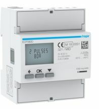 Hager - Compt Energie 3Ph 80A 4Mod+Imp Direct Mid - ECP380D