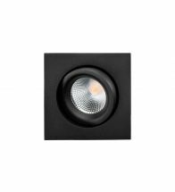 Sg Lighting - Spot encastre Junistar Lux Square Black 8W Led 2700K - 902587