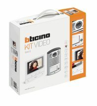 Bticino - Kit video 1 bouton poussoir linea 2000 + classe 100 V16B - 364613