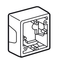 Legrand opbouw doos voor 1 mechanisme wit 776181