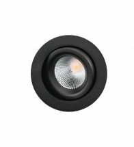 Sg Lighting - Spot encastre Junistar Lux Black 8W Led 3000K - 902507