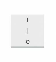 Legrand Mosaic - Tweepolige schakelaar easyled-16A 2 modules wit - 077050L