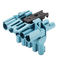 Wieland Connecteur en T GST18i5 5 pôles pastel bleu 250 V 20 A IP40 - 92.050.3453.0