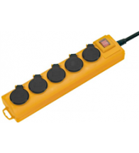 Brennenstuhl Super solid prise table 5-v 2m h07rnf 3g2,5 ip54 - 1159904225