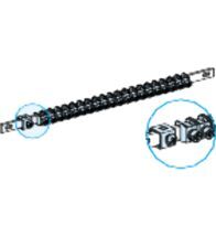 Schneider Electric Koperen geaardebar met 40 klemmen 450x25x20mm - LVS04200