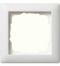 Gira - Plaque de recouvrement simple 55 Blanc mat - 021104