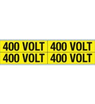 Brady - Voltage markers 400V 28X114 4St - Y140849