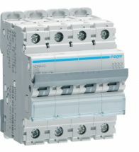 Hager - Disjoncteur 10Ka 4P D 40A 4M - Ndn440