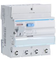 Hager - Interrupteur differentiel 4P 40A 300MA type aqc 4M - CFS440E
