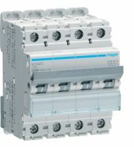 Hager - Automaat 10Ka 4P C 25A 4M - Ncn425