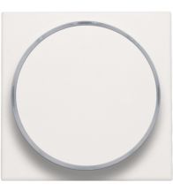 Niko - Set de finition bouton poussoir anneau transparant white - 101-64006