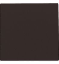 Niko - Centraalplaat blindplaat dark brown - 124-76901