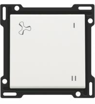 Niko - Plaque centrale Interrupteur pour Vmc Blanc - 154-61106