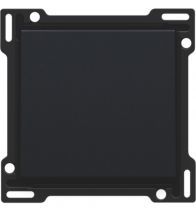 Niko - Set de finition bouton black coated - 161-61105