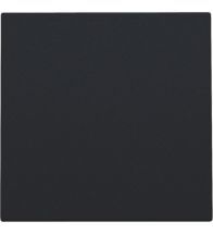 Niko - Centraalplaat blindplaat black coated - 161-76901