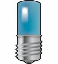 Niko - Led lamp E10 blauw - 170-37002