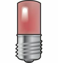 Niko - Led lamp E10 rood - 170-37003