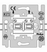 Niko - Embase Pour Bouton Poussoir V Volets - 07-059-10