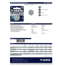 Varta - 'CR2430' 3V - 6430.101.401