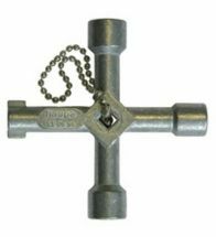 Haupa - Cle universelle en croix pour armoire - 110696