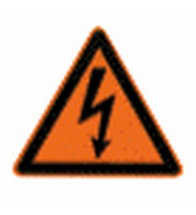 Bpp blue point Pictogramme autocollant 200x200x200 - F200X200